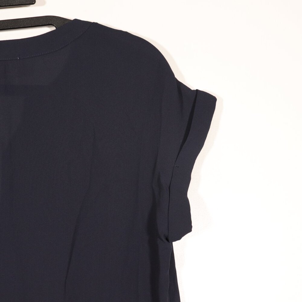 NWT Philosophy Navy Blouse Size Small - Picture 4 of 11